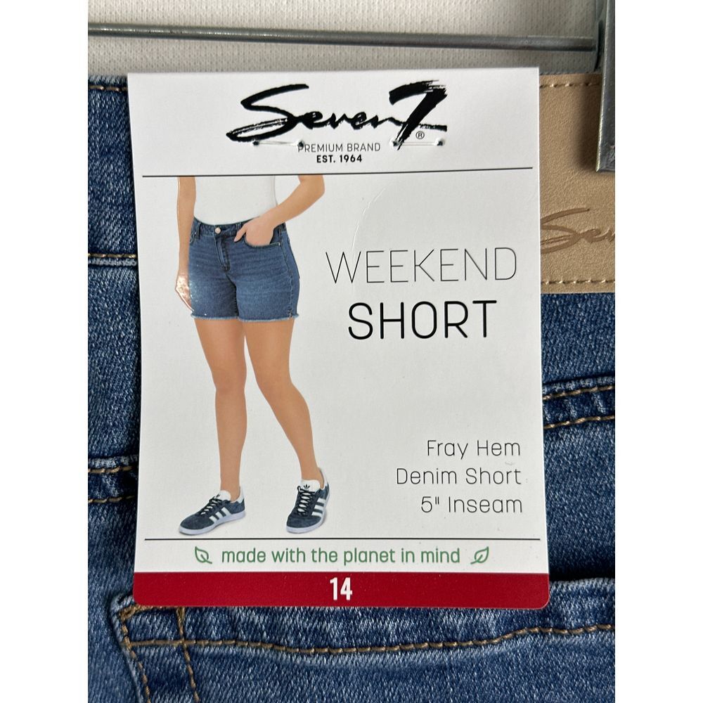 Seven7 Shorts Women's 14 Weekend Jeans Shorts NWT - Picture 3 of 8